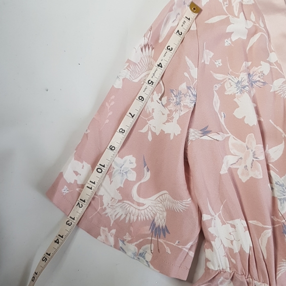 Primark  Pastel Kimono Style Romper sz 8 - Picture 7 of 8